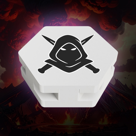 Rogue Silver - Dice Box